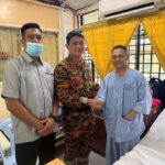 ZIARAH KASIH AHLI KPBPSM CAWANGAN NEGERI JOHOR YANG DI MASUK KAN KE HOSPITAL PONTIAN